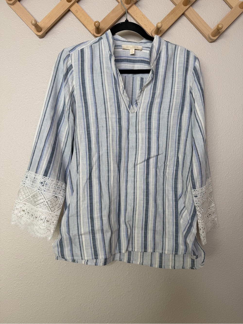 Etcetera striped blouse Sz 6